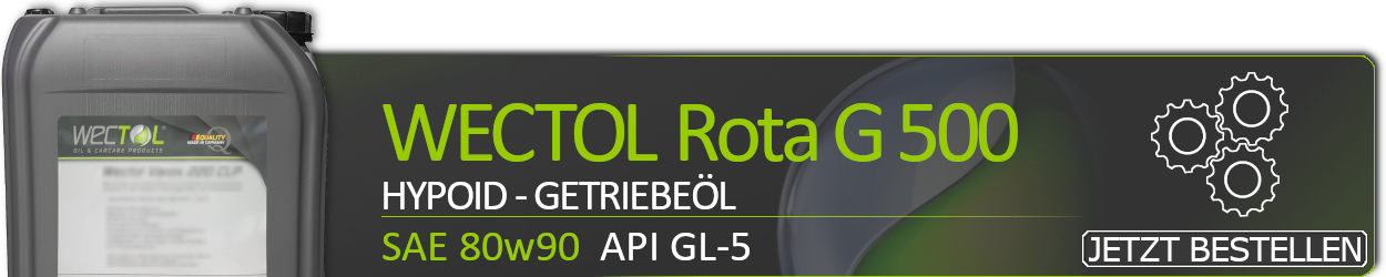 Wectol Getriebeöl Rota G 500 80W-90