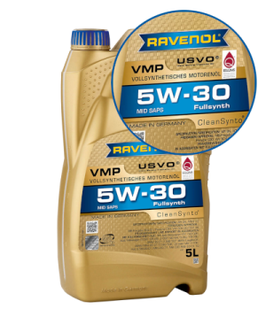 Ravenol Motoröl 5w30 VMP SAE 5W-30 USVO Clean Synto Gruppe 5L